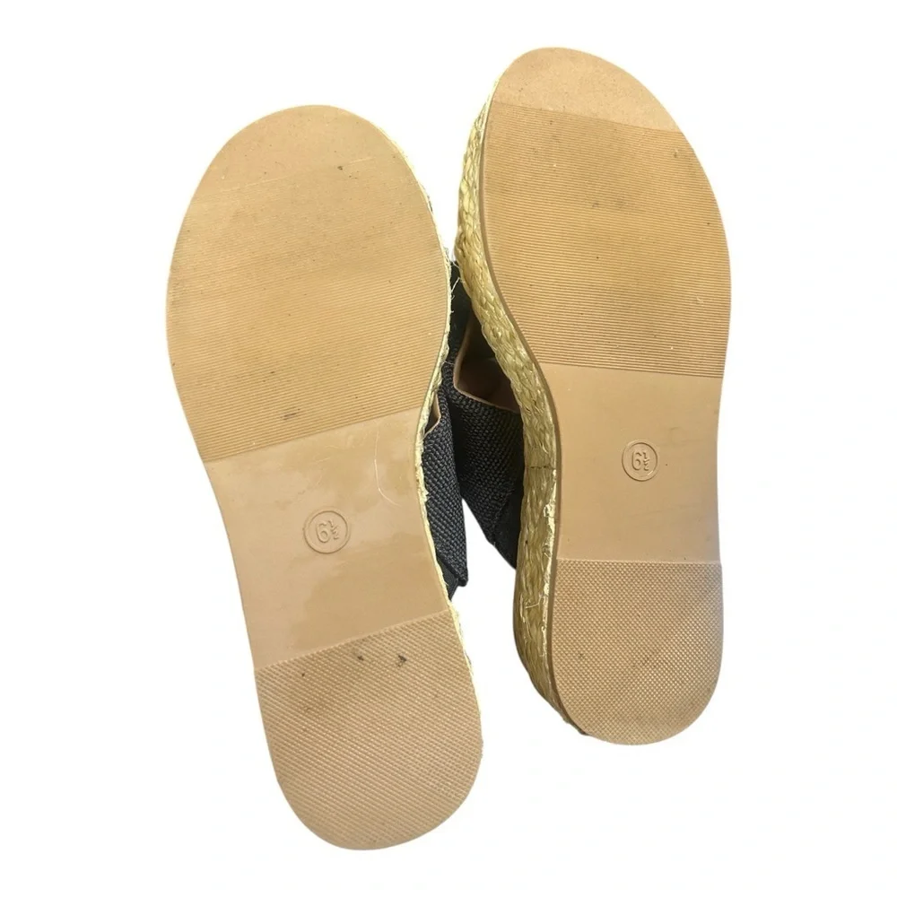 Universal Thread Black Espadrille Sandals